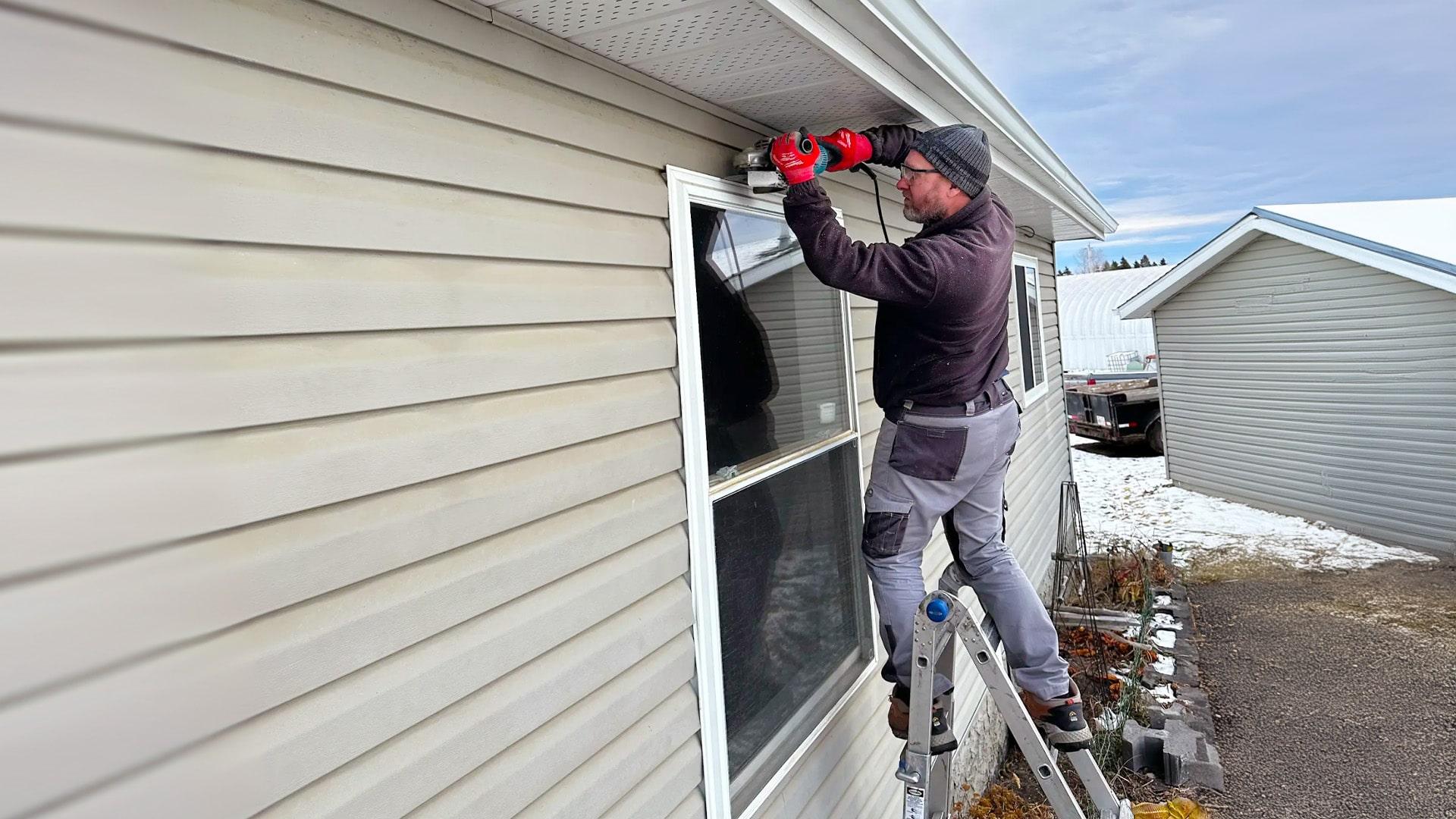 Old window removal