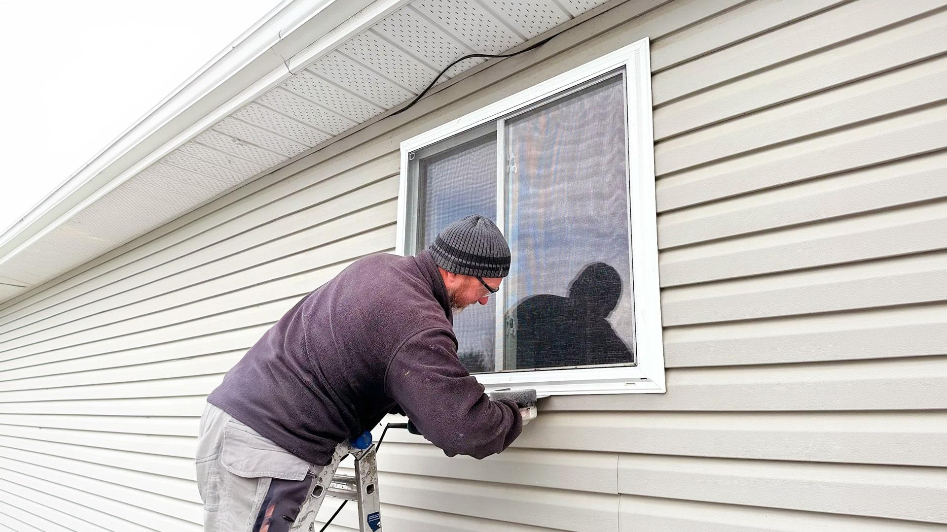 Casement window installation