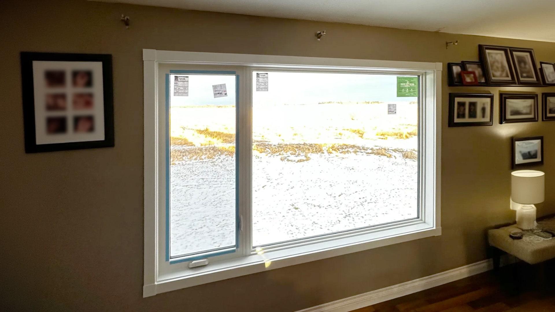 New casement window