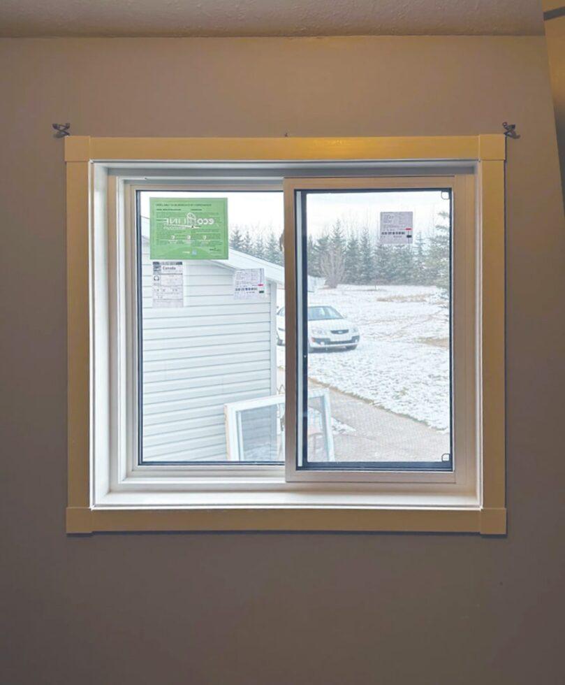 Sliding window – inside view