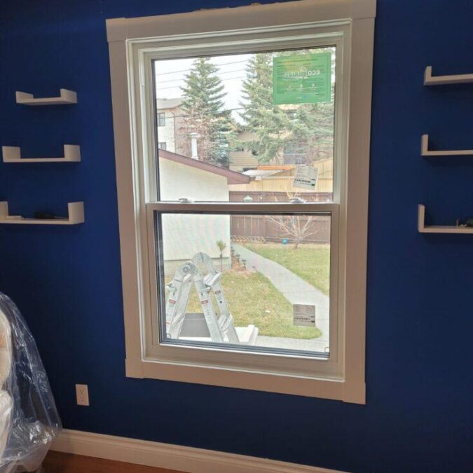 Hung window after