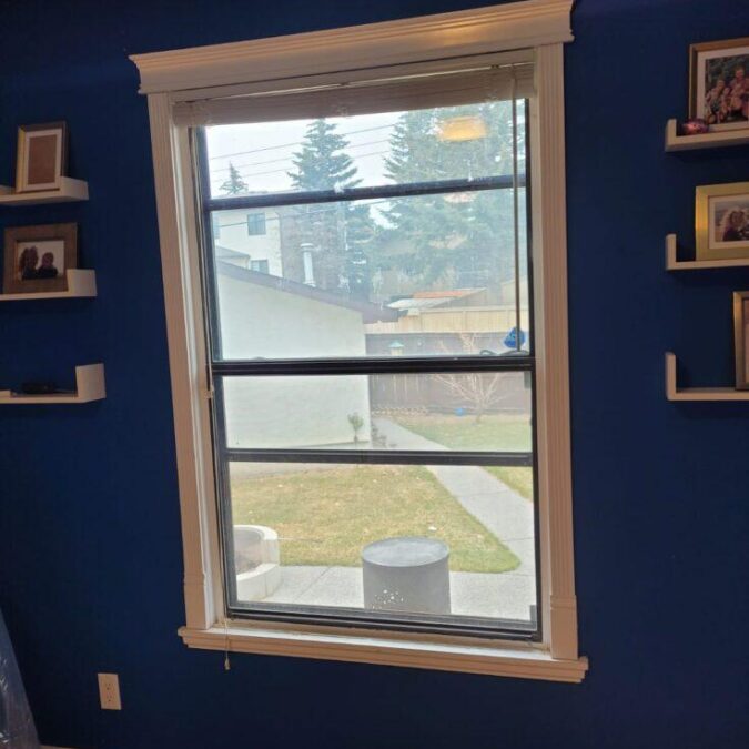 Hung window before