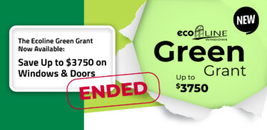 ecoline greent grant has ended