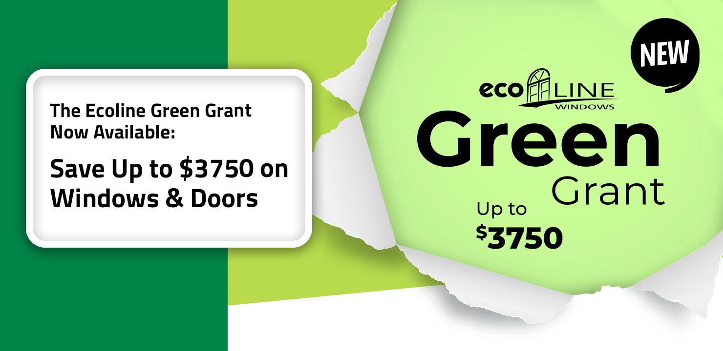 banner about new grant wor windows and doors